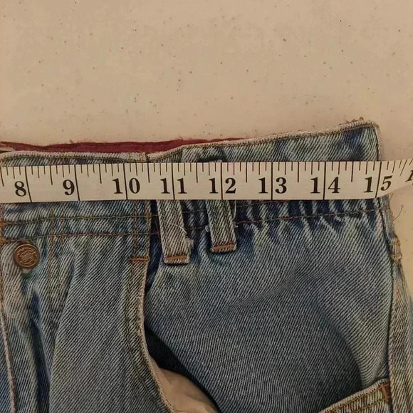 Vintage Joujou High Waisted Tapered Ankle Mom light wash Jeans Size 11/12 - Picture 12 of 13